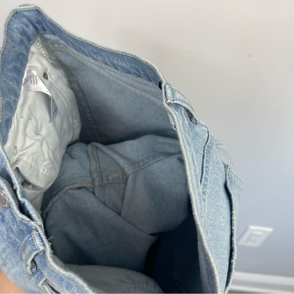 WeWoreWhat Stiletto Skinny Jeans 25 High Waist Light Wash Slit Hem Stretch Denim - Picture 13 of 16